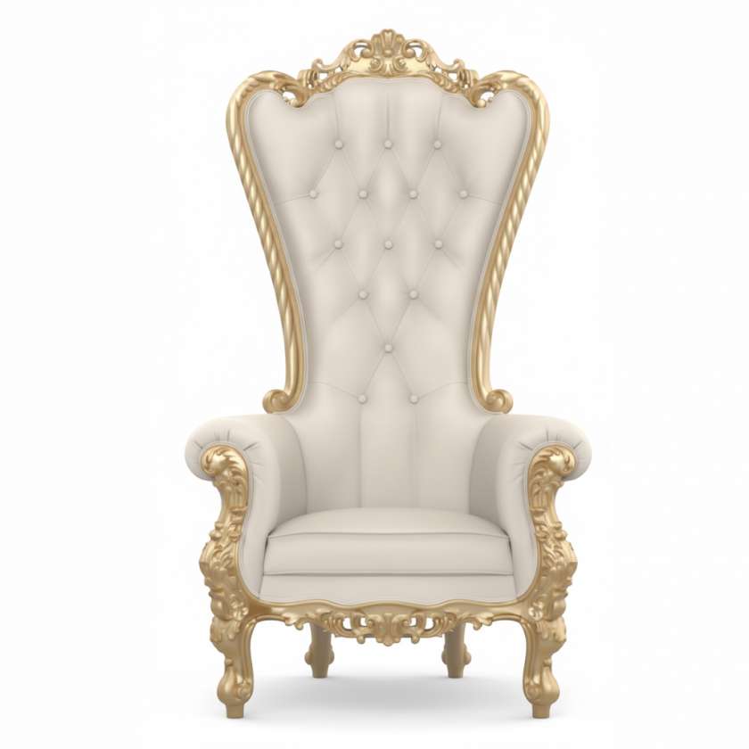 Gold Tall Throne