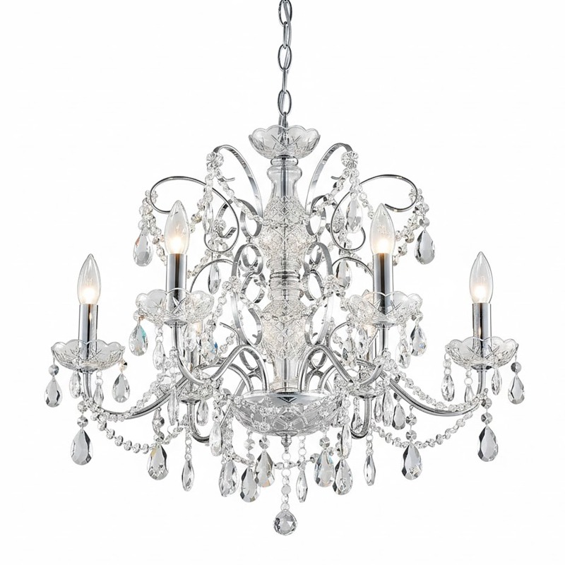 Luxury Chandelier 6 Lights Dallas, high-end lighting Dallas, designer chandeliers Texas, elegant lighting fixtures, modern chandeliers Dallas, grand lighting solutions, luxury home decor Dallas, statement lighting TX, custom chandelier installation
